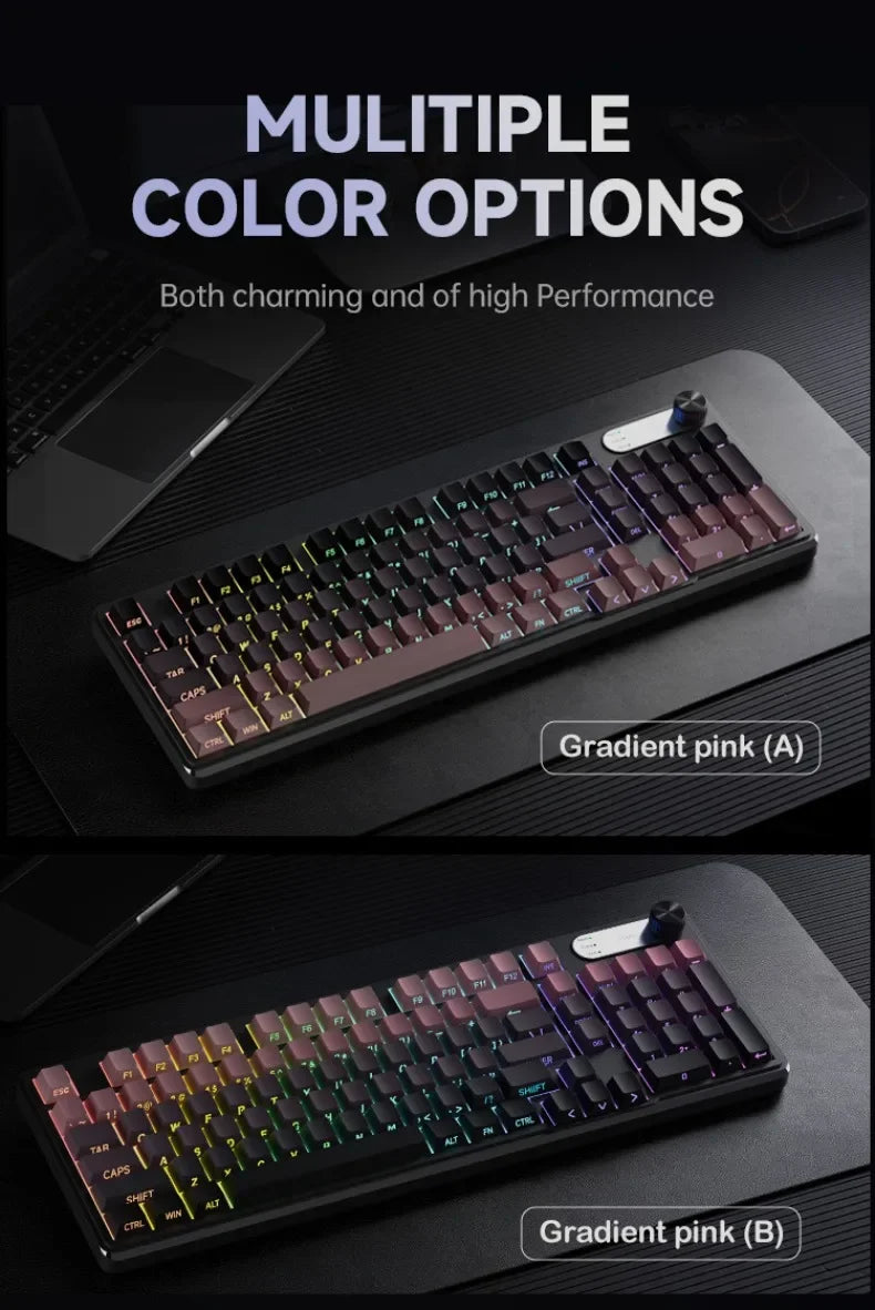 Wired Silent Keyboard Gaming Keyboard Magnetic Mechanical Wired for Pro Gaming Rapid Trigg 8000Hz 128K Rate