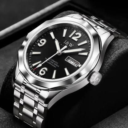Montre mécanique de luxe pour homme Reloj CARNIVAL en tungstène, mouvement automatique MIYOTA 8205, étanche.