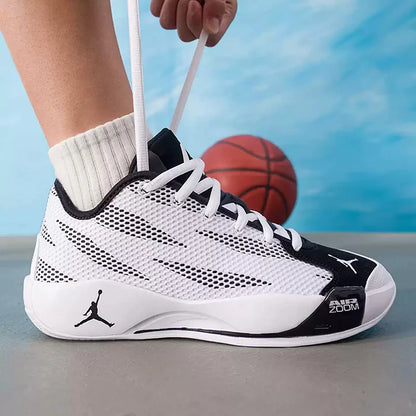 Chaussures de basket-ball Nike authentiques - Nouveau modèle LUKA77 - Baskets blanches pour l'entraînement et les activités sportives IF1611-104