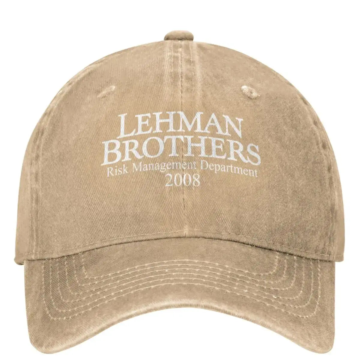 Cappellino da baseball Lehman Brothers Risk Management - Fallimento della banca - Cappellino da camionista - Cappellino da tennis - Cappellino da skate - Cappellino snapback - Cappellini da baseball da donna