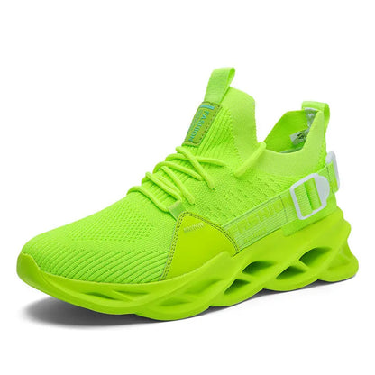 Modieuze paarse casual sneakers in de aanbieding voor dames en heren – Blade hardloopschoenen, grote maat 48, lichte ademende sportschoenen voor heren, mesh sneaker