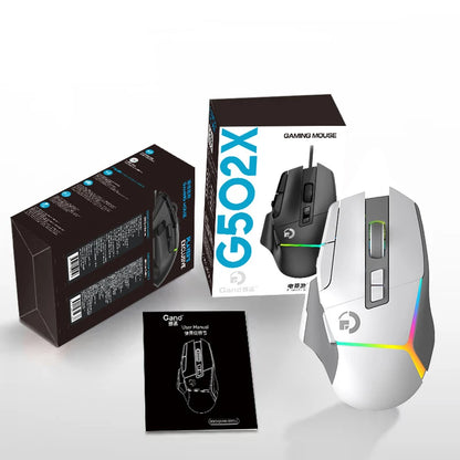 Wireless Gaming Mouse Ergonomics USB Rechargeable Bluetooth Mice Optical Sensor Programming Gaming Mice with Wired For Windows