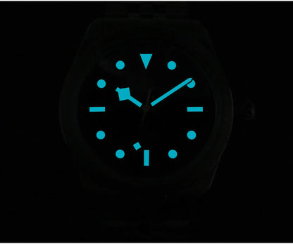 San Martin 38mm Men Sport Watch Fashion Luxury Explore Climbing Automatic Mechanical Sapphire Waterproof 5 Links Bracelet BGW-9