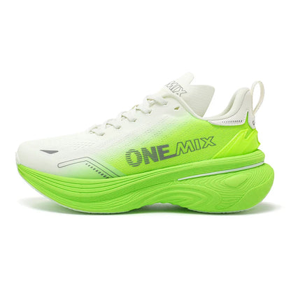 Scarpe da jogging e running ONEMIX Bumper Max unisex, sneaker leggere da strada resistenti all’usura, scarpe sportive fashion per il fitness