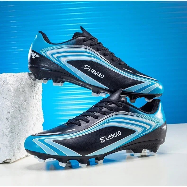 Nouvelles chaussures de football pour hommes, crampons de futsal, chaussures de soccer, chaussures de match, baskets d'intérieur de haute qualité, best-seller, antidérapantes, pour entraînement et extérieur