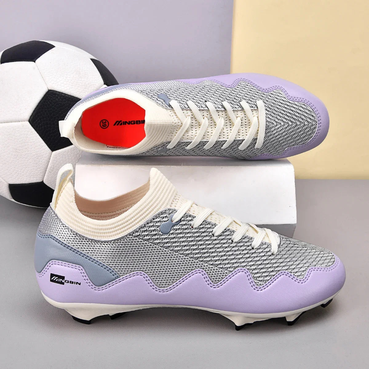 Nouvelles chaussures de football pour hommes, baskets TF/FG, vente flash, chaussures de futsal de haute qualité, chaussures de football professionnelles, crampons pour femmes, ultra-légères, unisexes