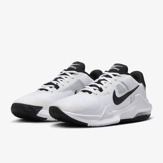 Zapatillas de baloncesto para hombre Nike Genuine Impact 4, prácticas, con amortiguación de cámara de aire, DM1124-103