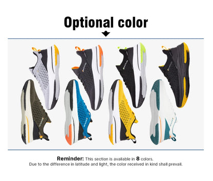 Zapatillas de running ligeras Baasploa para hombre, cómodas zapatillas casuales de diseñador en malla con cordones para hombre, deportivas de exterior y tenis