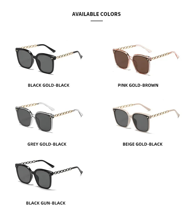Lunettes de soleil carrées pour femme, style vintage, monture large, verres miroirs noirs, polarisées, lunettes de soleil sexy pour femme, idéales pour le voyage, protection UV400