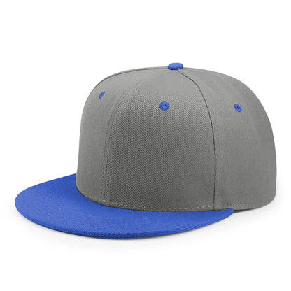 Engros 40 farver Justerbare flade snapback-kasketter med skygge Dame Mode Polyester Enfarvet baseballkasket Herre Hiphop Blank Sportskasket