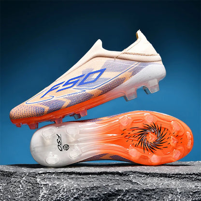 New Men Soccer Shoes Match Indoor Hot-selling Outdoor Football Boots Grass Cleats High-top Futsal Sneakers Non-Slip High-quality