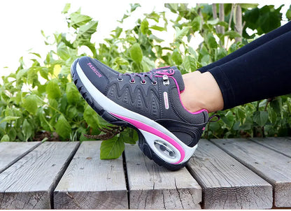 Women’s Sports Shoes Platform Sneakers Fashion Outdoor Hiking Non-Slip Casual Low-Top Running Shoes Women’s Footwear