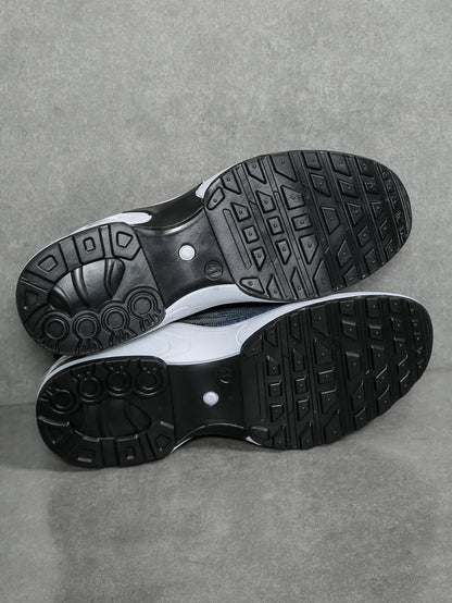 Zapatos para hombre, calzado casual para hombre, malla transpirable, amortiguación de aire, suela suave, zapatillas deportivas modernas con bloques de color