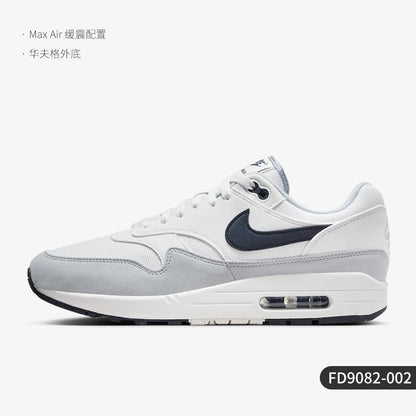 Nike Original Air Max 1 Herren-Low-Top-Sportschuh mit Luftkissen im Retro-Stil FD9082-002