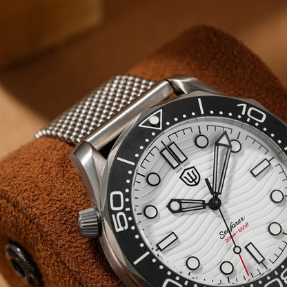 Watchdives 42mm Titanium Dive Watch NTTD VH31 Sweep Second Quartz Movement 200m Waterproof Super Luminous Men Watches