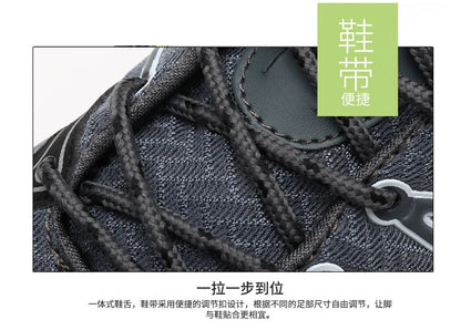 Scarpe da trekking da uomo Brand in mesh traspirante, scarpe da viaggio outdoor impermeabili per caccia e pesca, scarpe sportive da montagna, fuoristrada e riding