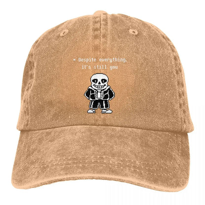 My Favorite People Asgore Undertale Lucky Gift Cappellini da baseball Cappellino con visiera Meme Cappelli parasole per uomo e donna