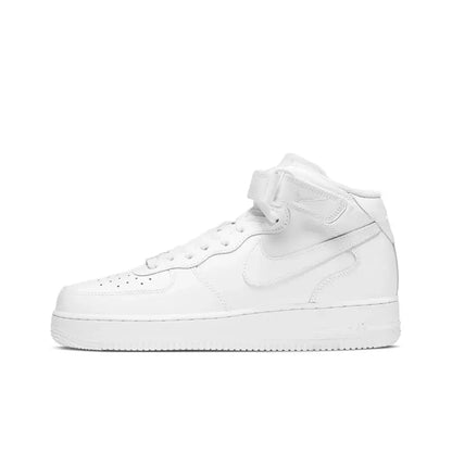 Nike Air Force 1 Mid Unisex Sneakers - Classic Ankle Support, Cushioned Comfort for All-Day Versatile Wear DD9625-100
