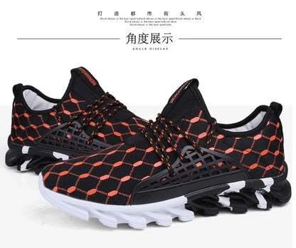 Men's Sports Shoes Breathable Casual Walking Tennis Sports Shoes