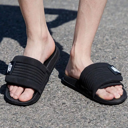 Nike Men Slide Slippers, Soft Cushion Non-slip Quick Dry Casual Indoor Outdoor Beach Shower Slippers DQ9624-001