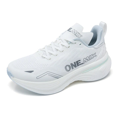 Scarpe da jogging e running ONEMIX Bumper Max unisex, sneaker leggere da strada resistenti all’usura, scarpe sportive fashion per il fitness