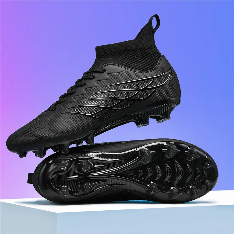 Scarpe da calcio professionali da uomo, sneakers sportive outdoor, scarpe da calcio per adulti, tacchetti da calcetto Society, ultraleggere per allenamento calcistico