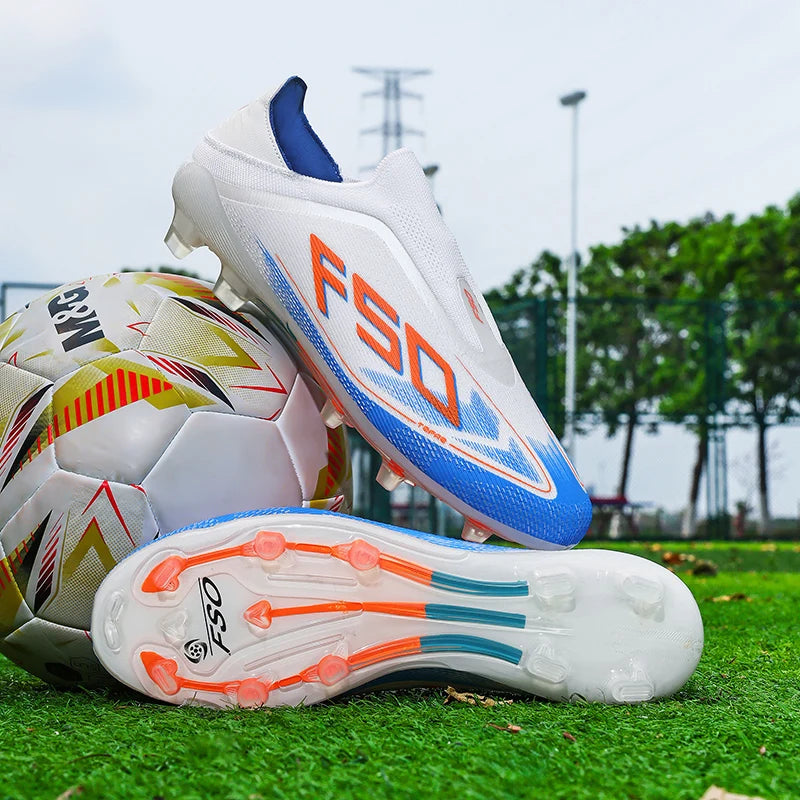 Nouvelles chaussures de football pour hommes, crampons antidérapants pour garçons, baskets de match de haute qualité, modèle montant léger, idéales pour l'extérieur, très vendues