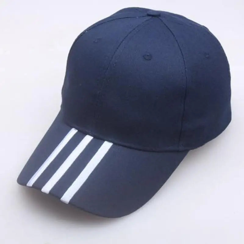 Cappellini da baseball da uomo, casual in cotone, ricamati, a righe, con chiusura a scatto, in stile hip hop; cappellini da donna per sport all’aperto; casquette da uomo; gorras