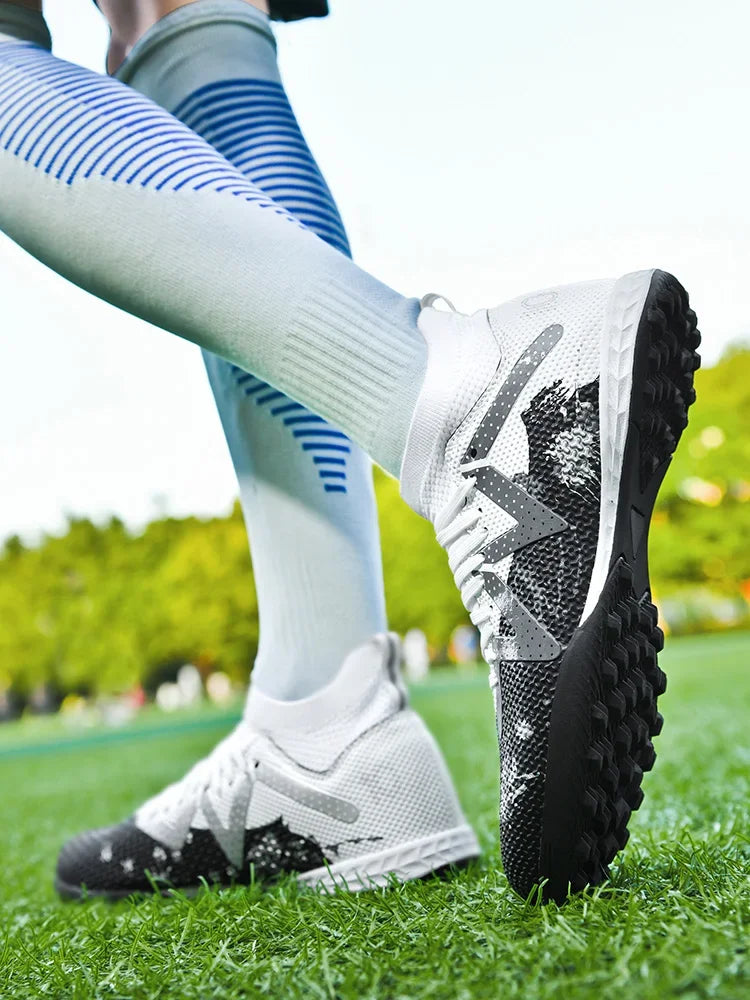 Nuove scarpe da calcio da uomo Society, tacchetti professionali, scarpe da calcio indoor, scarpini veloci da campo, sneaker da ragazzo originali per allenamento