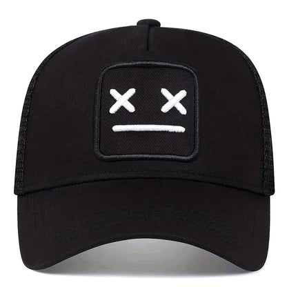 Casquettes de baseball unisexes XX brodées, à filet, ajustables, décontractées, pour le printemps et l’été, avec protection solaire