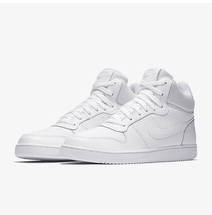 Nike Genuine COURT BOROUGH MID Herren-Sneaker in Reinweiß, High-Top-Freizeitschuhe 838938-111