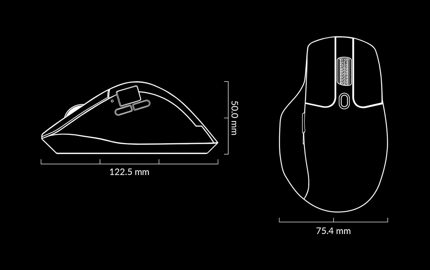 Keychron M6 Wireless Mouse All Silent Micro Switch PixArt 3950 Sensor 8K Polling Rate Dual Scrolling Modes