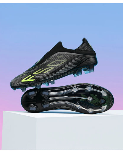 New Men Football Boots Match Cleats High-quality Futsal Indoor Sneakers Non-Slip Grass Soccer Shoes Hot-selling High-top Outdoor
