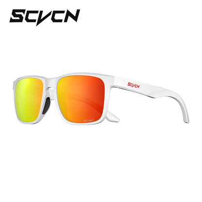 SCVCN Utomhus Polariserade Vattensport Strand Hav Plattform Fiske Cykling MTB Solglasögon Cykelsport Vandring Glasögon UV400