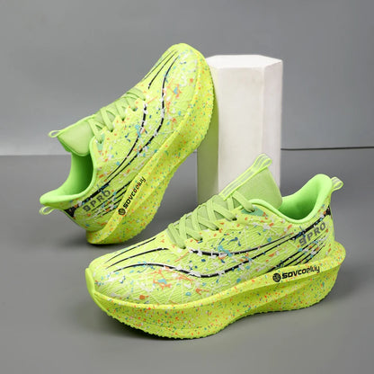 Zapatillas de running para hombre Marathon, transpirables, ligeras y cómodas, calzado casual deportivo de corte bajo resistente al desgaste para hombre