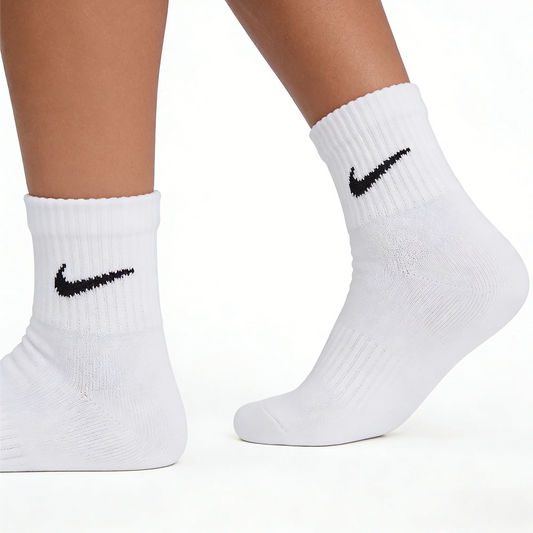 Nike Socks Nike Basketball Thickened Socks Sports Long Socks with Dri-FIT Technology for Breathability 3-Pack SX7667-100