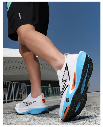 Running Shoes Carbon Board Specialty Marathon Men Sports Breathable Lightweight Women's Comfortable Nonskid Chunta Sneakers