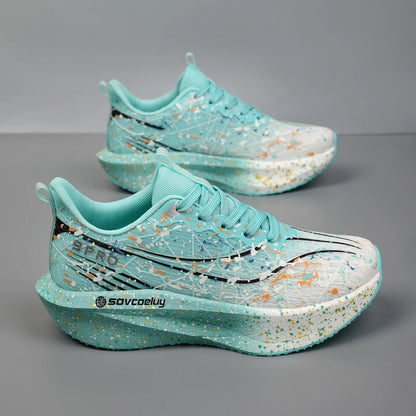 Zapatillas de running para hombre Marathon, transpirables, ligeras y cómodas, calzado casual deportivo de corte bajo resistente al desgaste para hombre