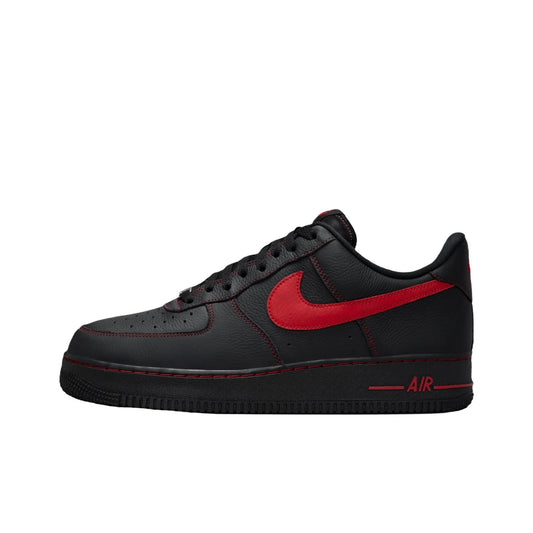 POIZON Nike Air Force 1 Breathable Low top Skateboard Shoes Men's Black Red