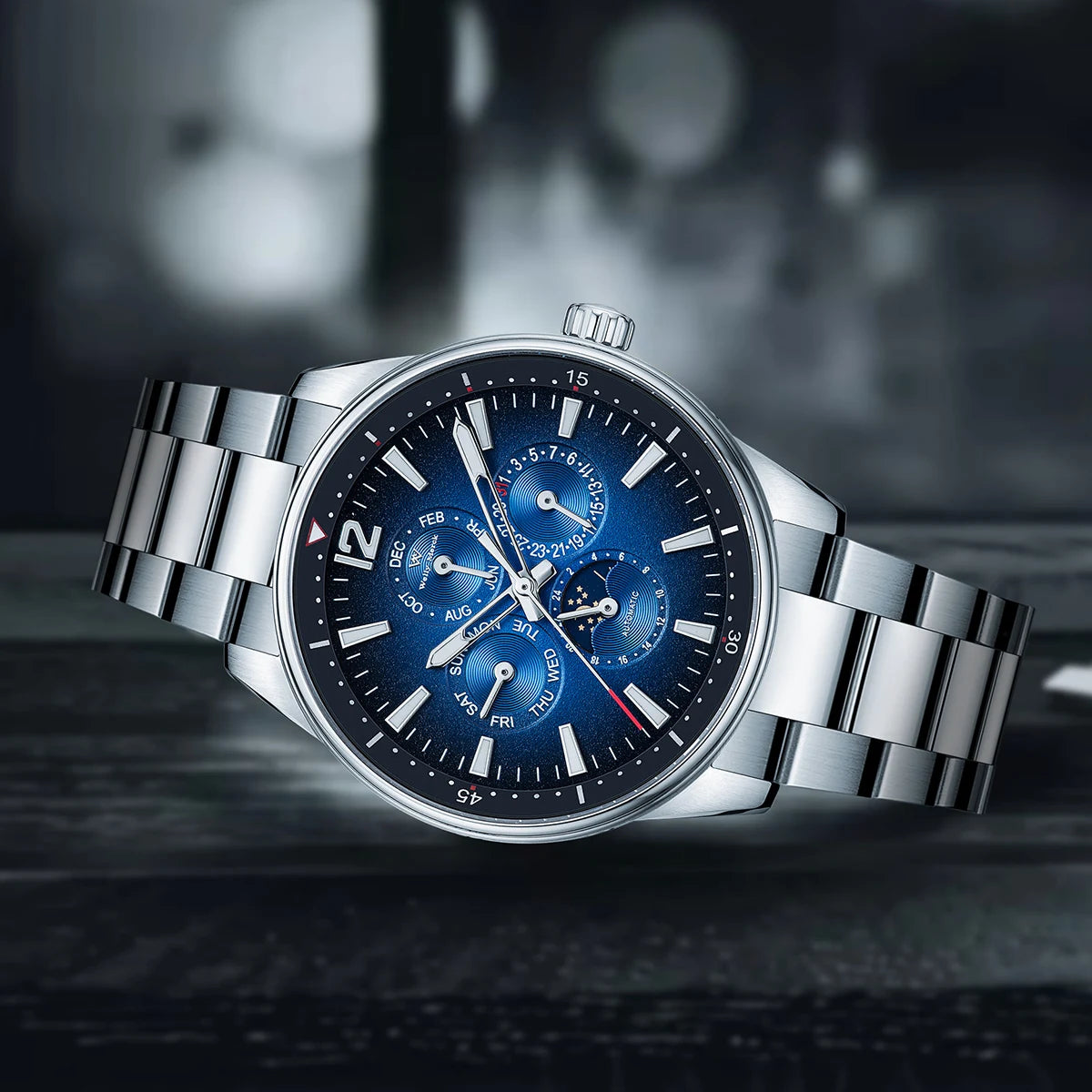 WM Watch Automatic Mechanical Watches Waterproof Multifunctional Business Men's Watches Watch WM160M
