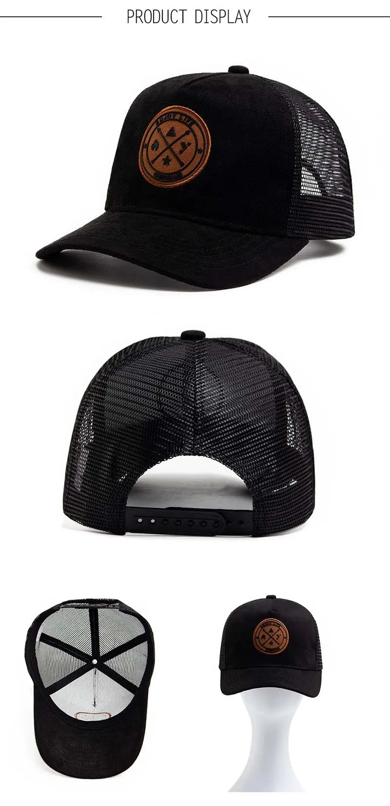Baseballová čepice Four Seasons Mesh pro ženy a muže, módní, ležérní, prodyšná, s písmenem a ikonou, unisex, hiphopová, truckerová, outdoorová, sportovní, čepice typu „dad hat“