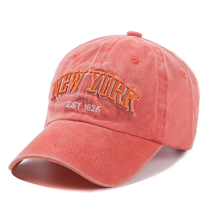Kšiltovka z prané bavlny York pro muže a ženy, kšiltovky typu snapback, baseballové kšiltovky, ochrana před sluncem, kšiltovka typu „dad hat“, outdoorová kšiltovka