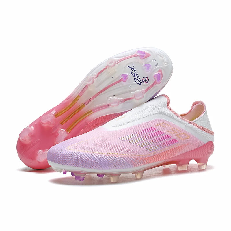 Neue Herren-Fußballschuhe für Kunstrasen – bequeme Fußballschuhe, Sport-FG-Rasenschuhe, Futsal, rutschfest, Outdoor, für Erwachsene, ultraleicht und rutschhemmend