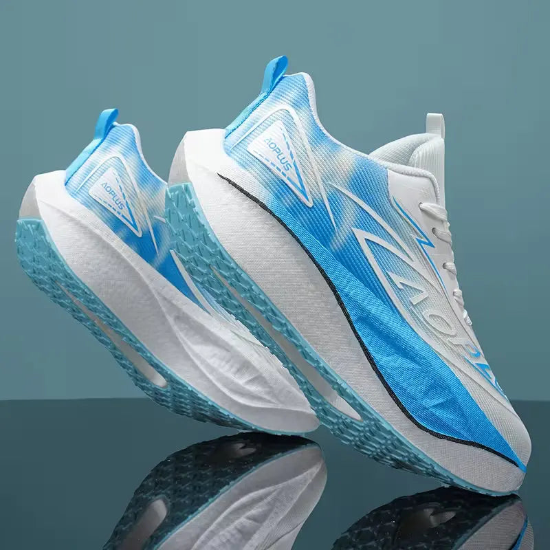 Zapatillas de running con cámara de aire 2026, placa de carbono para maratón, deportivas para hombre, transpirables y ligeras, zapatillas antideslizantes para mujer