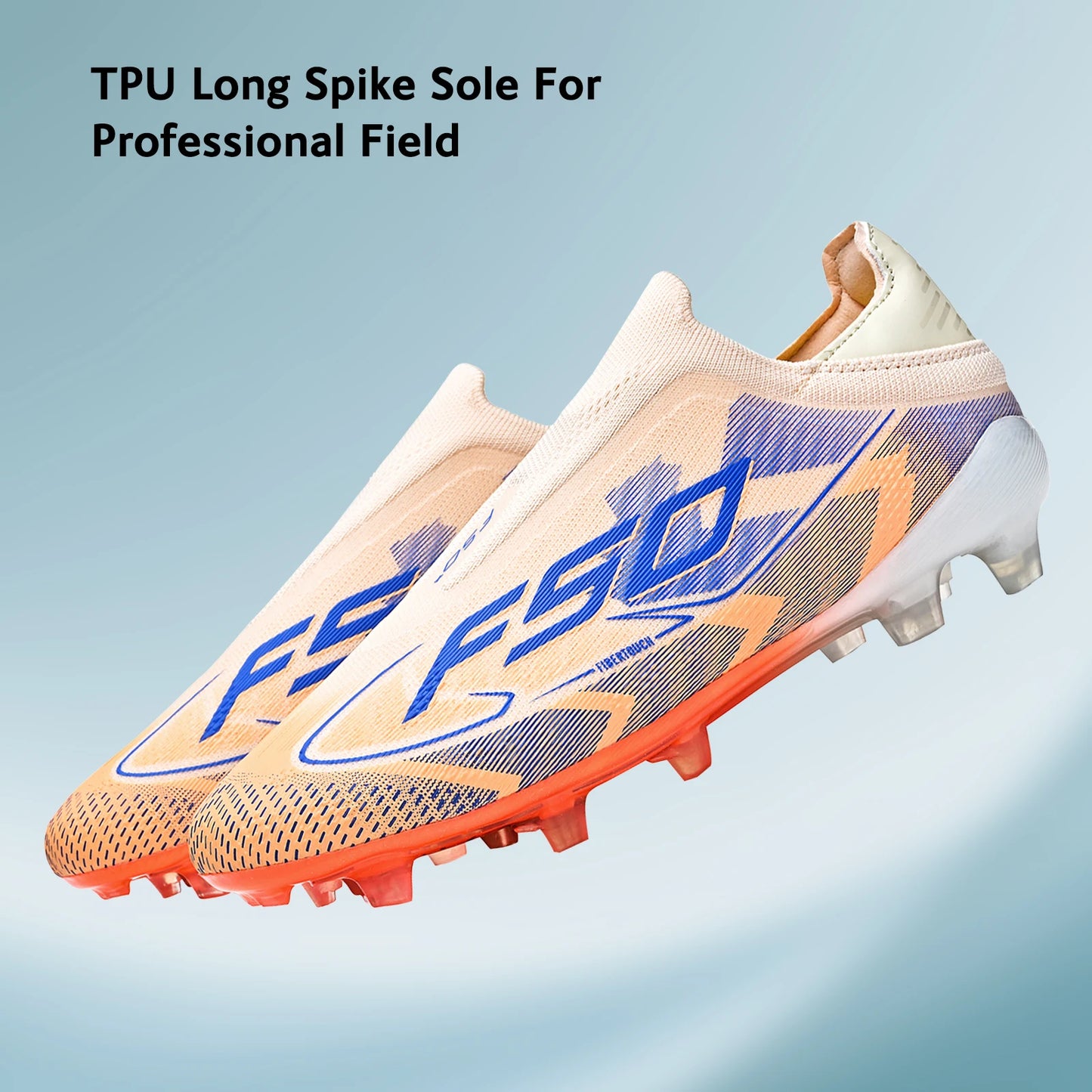 AG/FG Soccer Cleats for Men Women Kids Youth PU Fabric Upper TPU Sole Non-Slip Wear-Resistant for Natural Grass Sports Pitch Tra