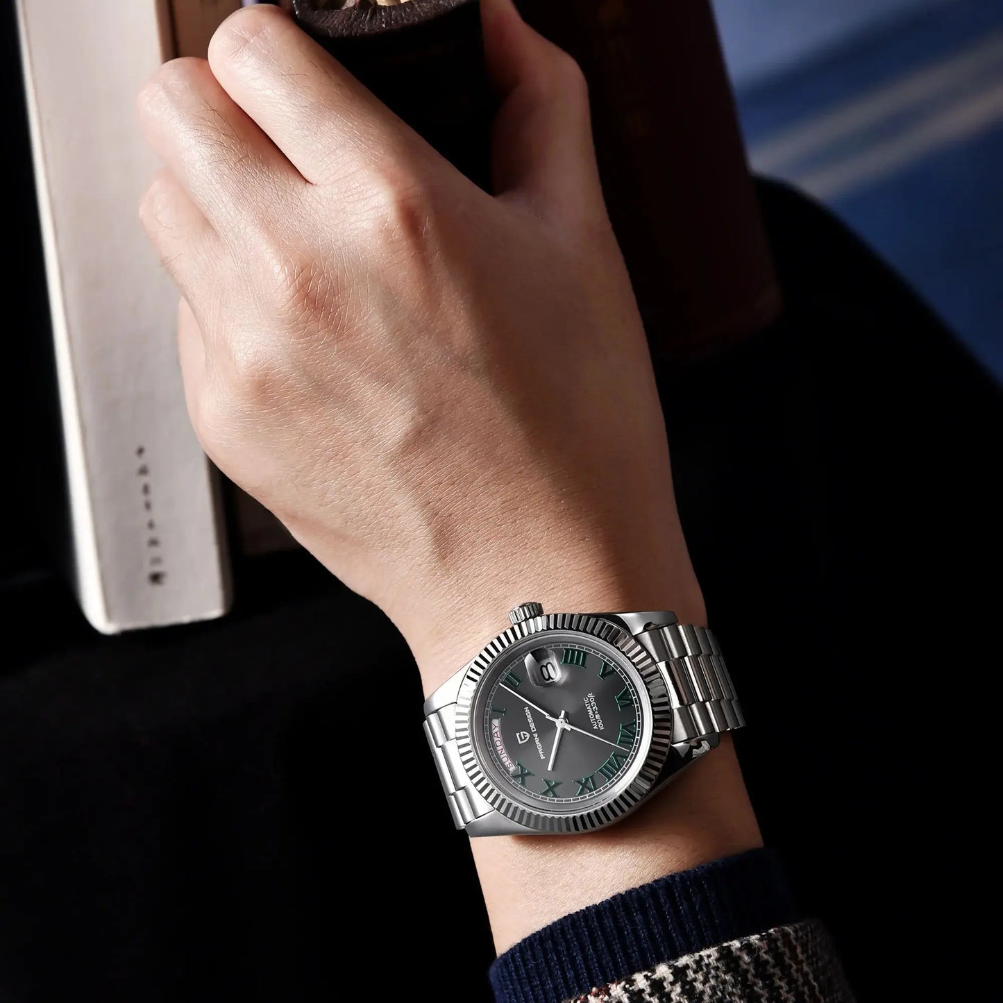 PAGANI DESIGN 2026 New DD40 NH36A Men's Watches Luxury Automatic Mechanical Watch For Men AR Sapphire Glass Date Wrist watch Men