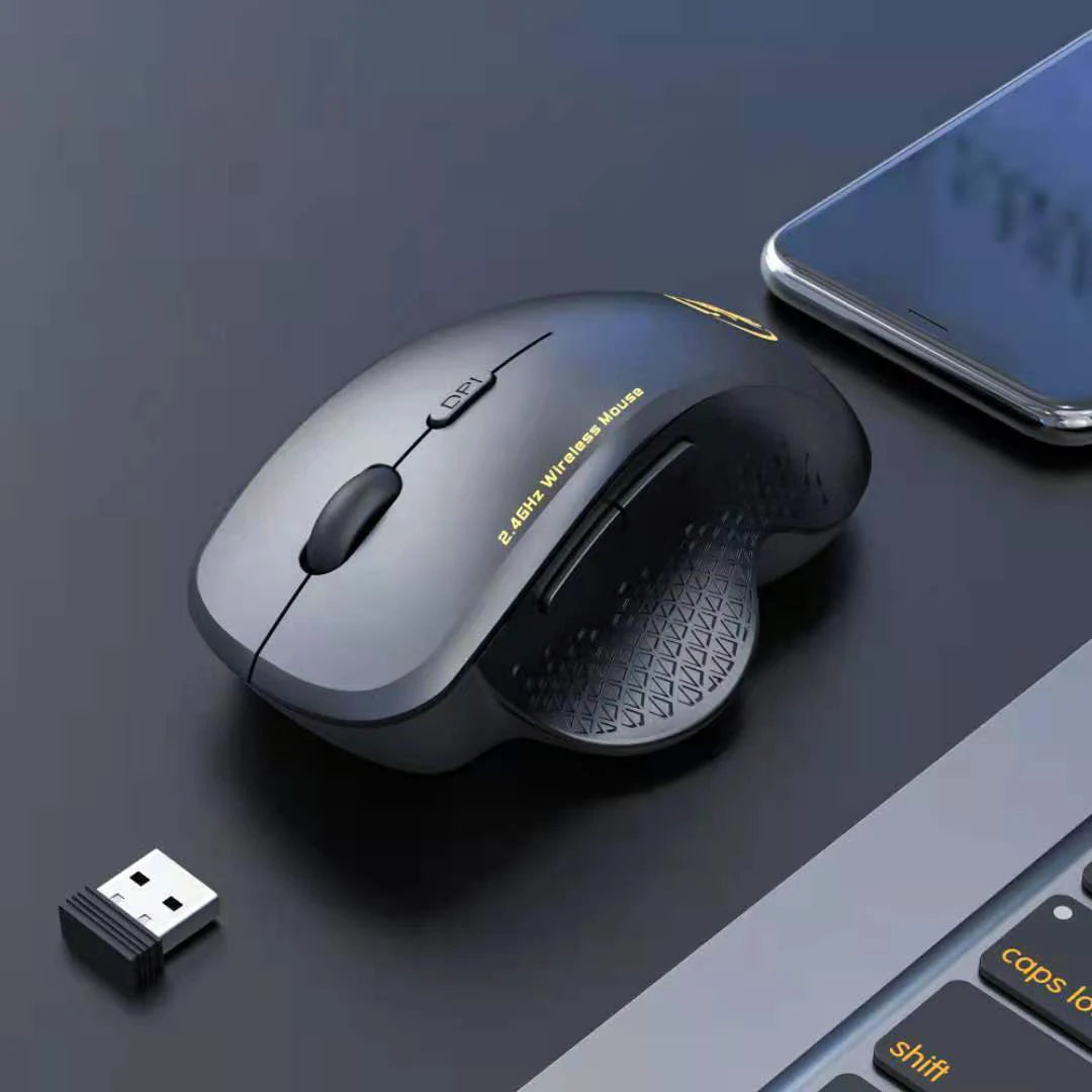 UTHAI G6 Laptop Accessories Ergonomic Design 2.4G Wireless Mouse Business Office Gift Smart 6-Button Gaming Mouse