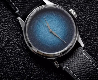 MysteriousCold 38mm Genuine Men's Mechanical Watch 2824 Movement Sapphire 100M Waterproof Leather Business Watches reloj hombre