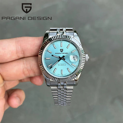PAGANI DESIGN 40 mm Montre mécanique pour homme Mouvement japonais haut de gamme Montre automatique Montre de sport en acier inoxydable Montre étanche pour homme
