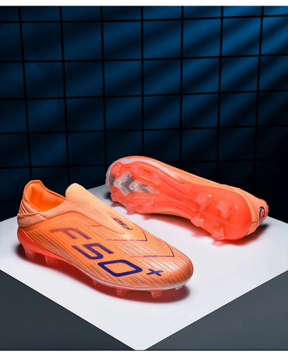 Neue Herren-Fußballschuhe für Kunstrasen, ultraleichte und bequeme Sportschuhe mit Stollen, Futsal, rutschfest, FG-Rasen, Indoor, Erwachsene